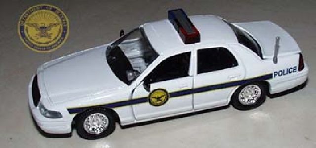 US DoD Police Ford Crown Victoria
