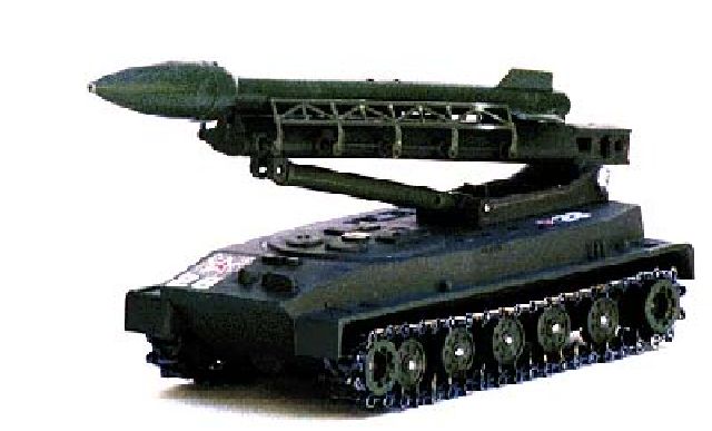 Tank PT76 Missile Launcher