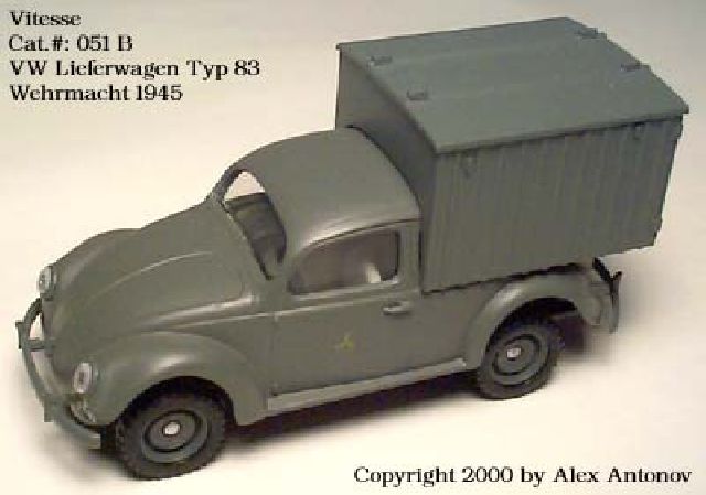 VW Lieferwagen Typ 83 Wehrmacht 1945