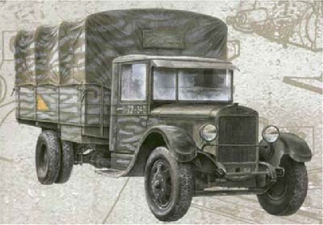 ZIS-5 WWII Russian army truk