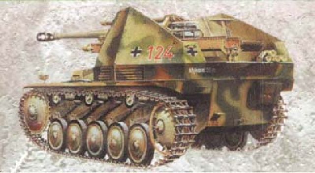 German SdKfz 124 Wespe