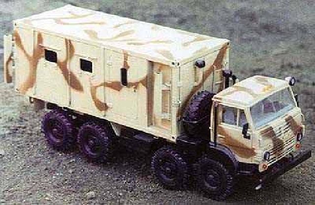 Ural-5323 8x8 Army Container