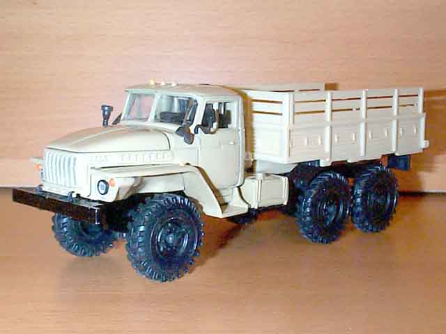Ural-4320 Sand Cargo Open