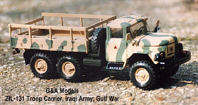 ZIL 131 Open Truck Iraqi Army