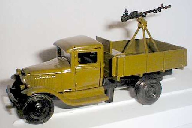 GAZ-AA with DShK AA Machinegun