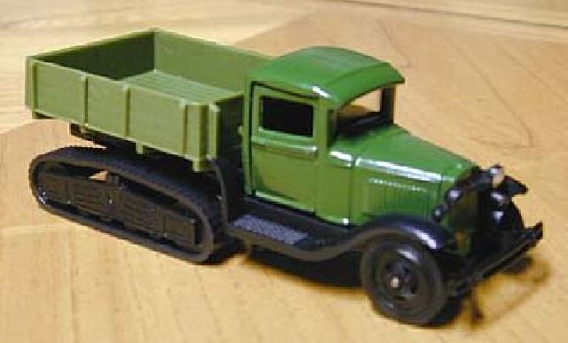 GAZ-60 Halftrack Green Cabin