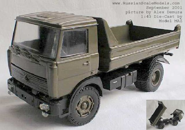 MAZ-5551 Army Dump Truck