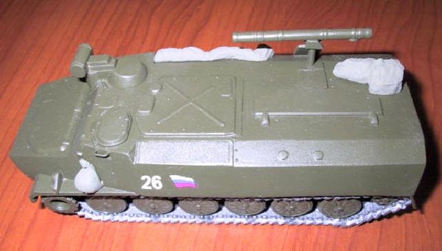 MTLB Anti-Tank Complex SHTURM Russian Army Green