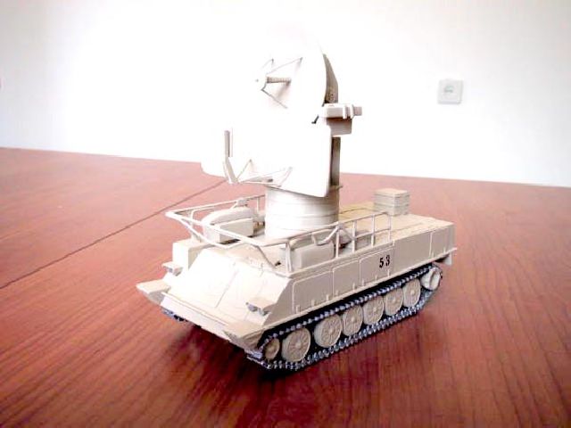 SA-6 GAINFUL (2K12 KUB) 1S91 Radar Sand