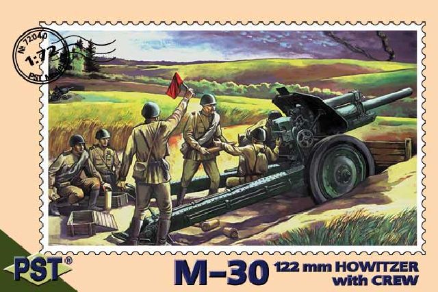 M-30 122 mm Howitzer with Crew