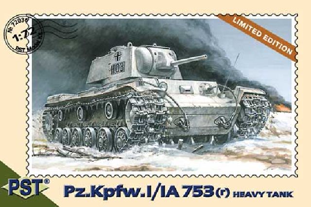 Pz. Kpfw. I/IA753 (r) Heavy Tank with 7,5 KwK L/40