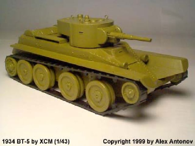 1934 Soviet BT-5 Light Tank
